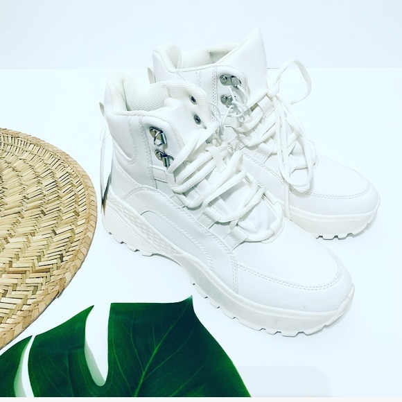 corene high top chunky sneakers